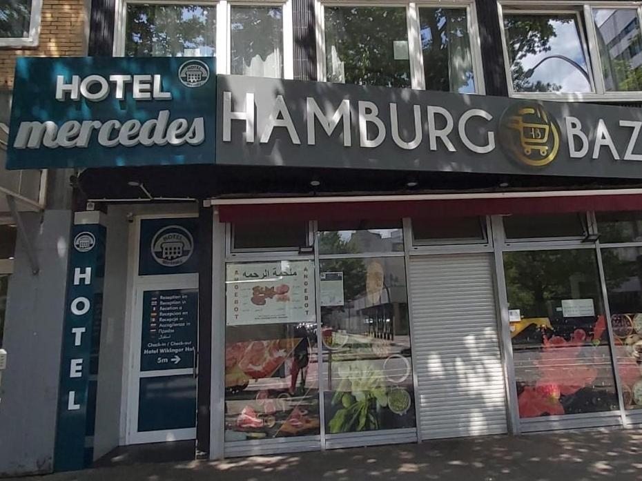 Hotel Mercedes/Centrum Hamburg Zewnętrze zdjęcie